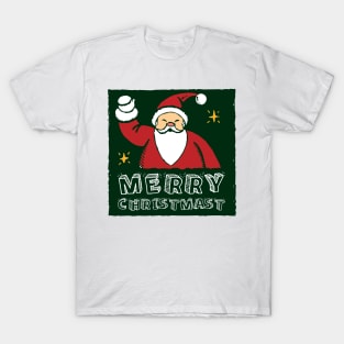 Santa Merry Christmas T-Shirt